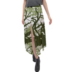 Into The Forest 11 Velour Split Maxi Skirt by impacteesstreetweartwo