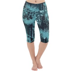 Into The Forest 16 Lightweight Velour Cropped Yoga Leggings