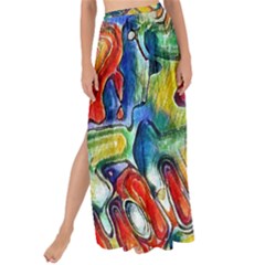 Colorful Painted Shapes                    Maxi Chiffon Tie-up Sarong