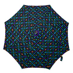 Have Fun Multicolored Text Pattern Hook Handle Umbrellas (medium)