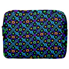 Have Fun Multicolored Text Pattern Make Up Pouch (large)