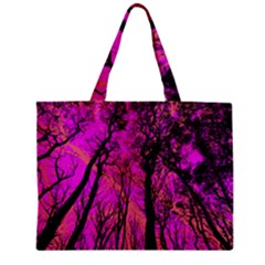 Into The Forest 2 Zipper Mini Tote Bag