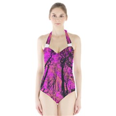 Into The Forest 2 Halter Swimsuit