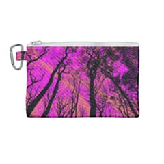 Into The Forest 2 Canvas Cosmetic Bag (Medium)