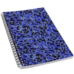 Texture Structure Electric Blue 5 5  X 8 5  Notebook by Alisyart