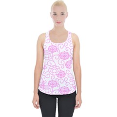 Spring Flowers Plant Piece Up Tank Top