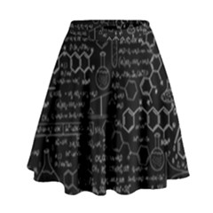 Medical Biology Detail Medicine Psychedelic Science Abstract Abstraction Chemistry Genetics High Waist Skirt by Sudhe