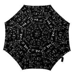 Science Albert Einstein Formula Mathematics Physics Special Relativity Hook Handle Umbrellas (large) by Sudhe