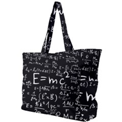 Science Albert Einstein Formula Mathematics Physics Special Relativity Simple Shoulder Bag by Sudhe