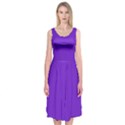 Violet Purple Midi Sleeveless Dress View1