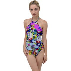 Dots 6 Go With The Flow One Piece Swimsuit by impacteesstreetwearsix