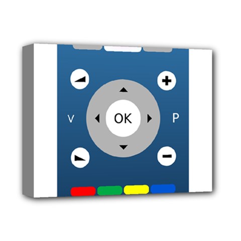 Remote Control Receiver Vcr Control Deluxe Canvas 14  X 11  (stretched) by Wegoenart