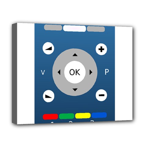 Remote Control Receiver Vcr Control Deluxe Canvas 20  X 16  (stretched) by Wegoenart