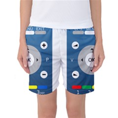 Remote Control Receiver Vcr Control Women s Basketball Shorts by Wegoenart