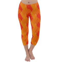 Velma Inspired Capri Winter Leggings 