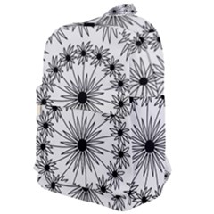 Flowers Mandala Hand Drawing Classic Backpack by Wegoenart