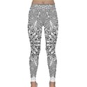 Mandala Drawing Unique Art Pattern Classic Yoga Leggings View1