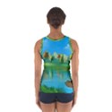 Digital Art Artwork Landscape Boat Sport Tank Top  View2