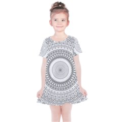 Pattern Design Pretty Cool Art Kids  Simple Cotton Dress by Wegoenart