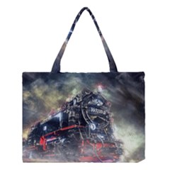 Steam Locomotive Br 99 Historically Medium Tote Bag by Wegoenart