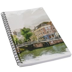 Amsterdam Holland Canal River 5 5  X 8 5  Notebook by Wegoenart