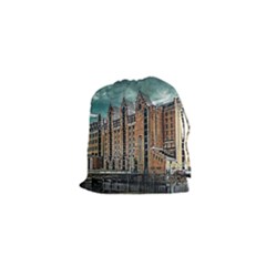 Architecture City Building Travel Drawstring Pouch (xs) by Wegoenart