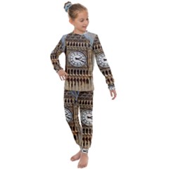 Big Ben London Wes Ben Big Kids  Long Sleeve Set  by Wegoenart