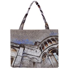 Building Architecture Columns Mini Tote Bag by Wegoenart