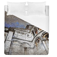 Building Architecture Columns Duvet Cover (queen Size) by Wegoenart