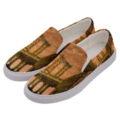 Architecture Buildings City Bridge Men s Canvas Slip Ons by Wegoenart