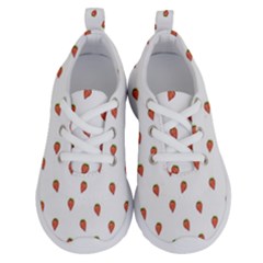 Cartoon Style Strawberry Pattern Running Shoes by dflcprintsclothing