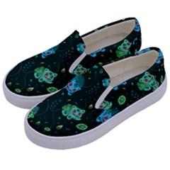 Grass Love Kids  Canvas Slip Ons by Mezalola