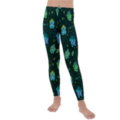 Grass Love Kids  Lightweight Velour Leggings by Mezalola