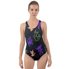 Mimi Cut-Out Back One Piece Swimsuit