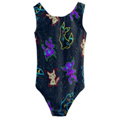 Mimi Kids  Cut-Out Back One Piece Swimsuit