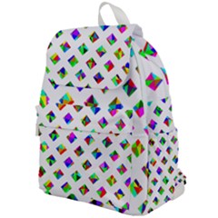 Rainbow Lattice Top Flap Backpack