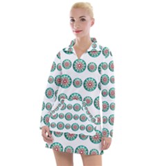 Christmas Decoration Colorful Women s Long Sleeve Casual Dress