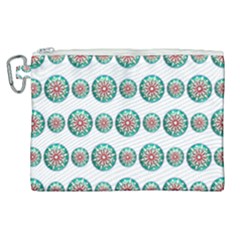 Christmas Decoration Colorful Canvas Cosmetic Bag (xl) by Alisyart