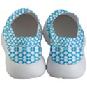 Fabric Geometric Aqua Crescents Men s Lightweight Slip Ons View4