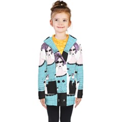 Elissa Kids  Double Breasted Button Coat by snowwhitegirl