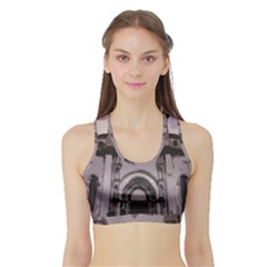 Cathedral Sports Bra With Border