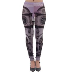 Cathedral Lightweight Velour Leggings by snowwhitegirl