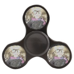 Cat Ears Doll Stained Glass Finger Spinner by snowwhitegirl