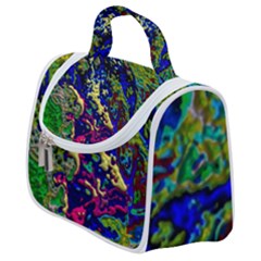 3d Colorful Texture 2                    Satchel Handbag by LalyLauraFLM