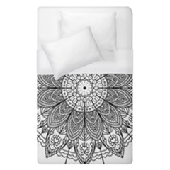 Mandala Meditation Zen Flower Yoga Duvet Cover (single Size) by Wegoenart