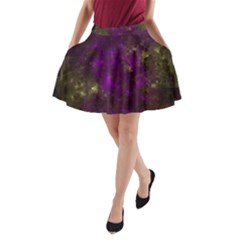 Apophysis Attractor Colours Digital A-line Pocket Skirt by Wegoenart