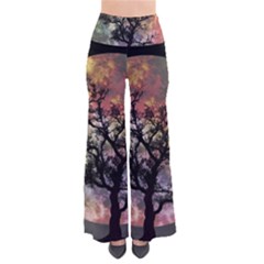 Full Moon Silhouette Tree Night So Vintage Palazzo Pants