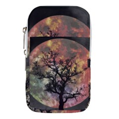 Full Moon Silhouette Tree Night Waist Pouch (Small)