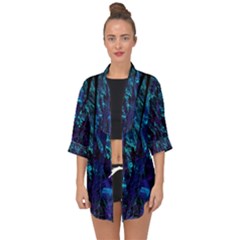 Who Broke The 80s Open Front Chiffon Kimono by designsbyamerianna