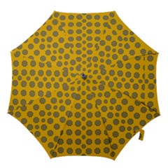 Sensational Stars On Incredible Yellow Hook Handle Umbrellas (small) by pepitasart